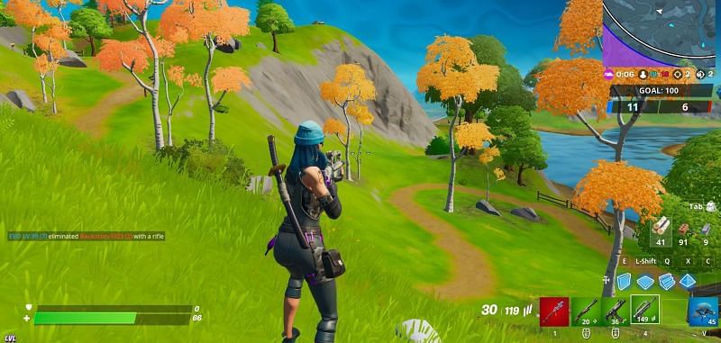 Poor graphics in Fortnite. Image via Reddit