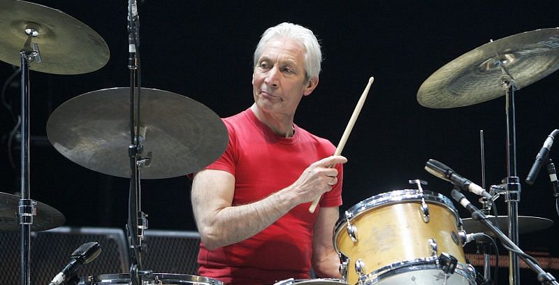 Rolling Stone drummer Charlie Watts passed away at 80 (Image via Getty Images)