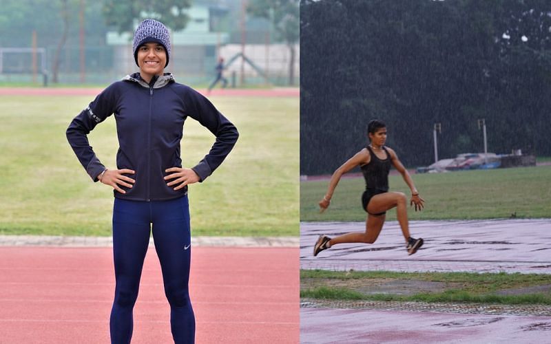 Indian long jumper Shaili Singh [Image Credits: Anju Bobby George/Twitter]