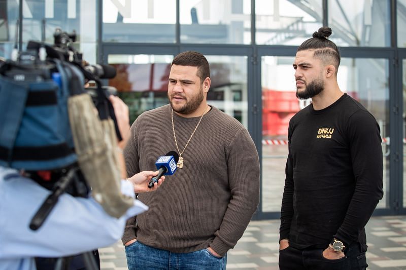 Tai Tuivasa during UFC Adelaide Media Opportunity     