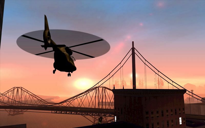 GTA San Andreas is less taxing on PCs (Image via Rockstar Games)