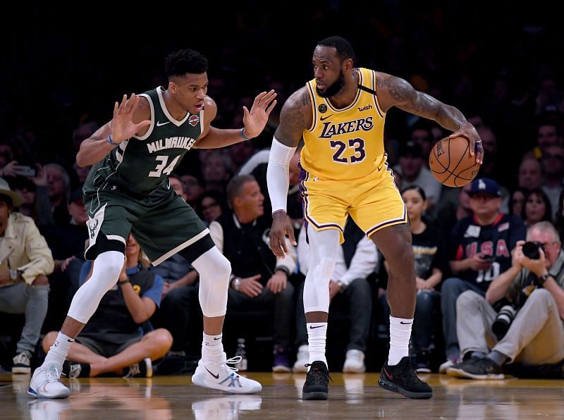 Milwaukee Bucks v Los Angeles Lakers