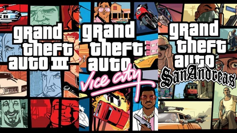 The GTA remastered trilogy is expected to release next year (Images via Rockstar Games)