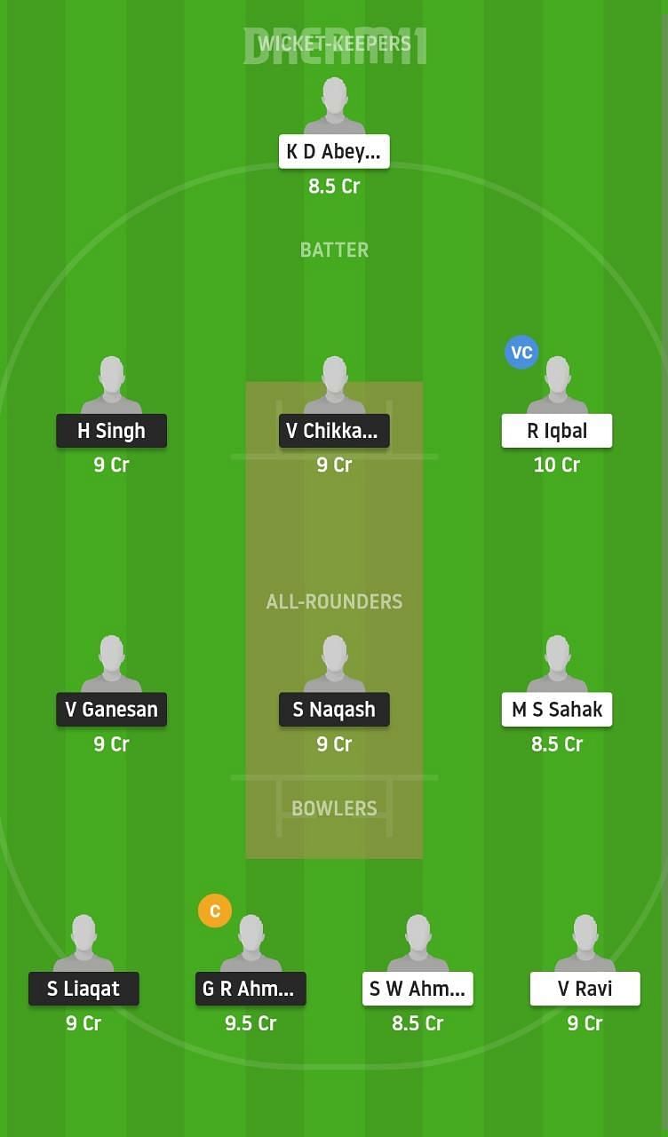 GER vs NOR Dream11 Fantasy Suggestion #1