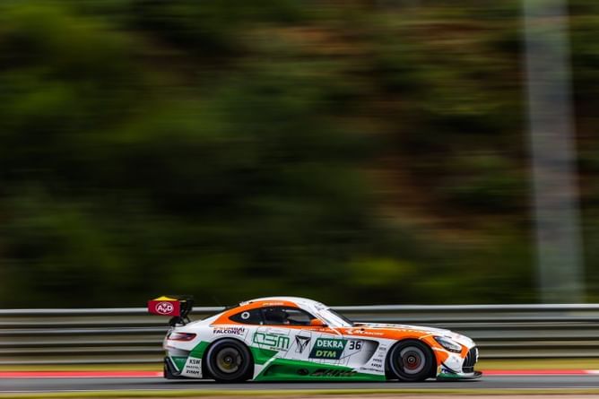 Arjun Maini ends Belgium race with a chassis failure