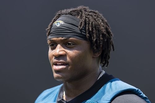 James Robinson at the Jacksonville Jaguars Training Camp