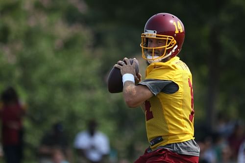 QB Ryan Fitzpatrick with the Washington Football Team