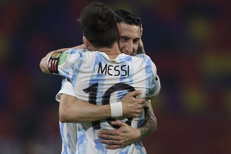 Angel Di Maria and Lionel Messi have been international teammates for years