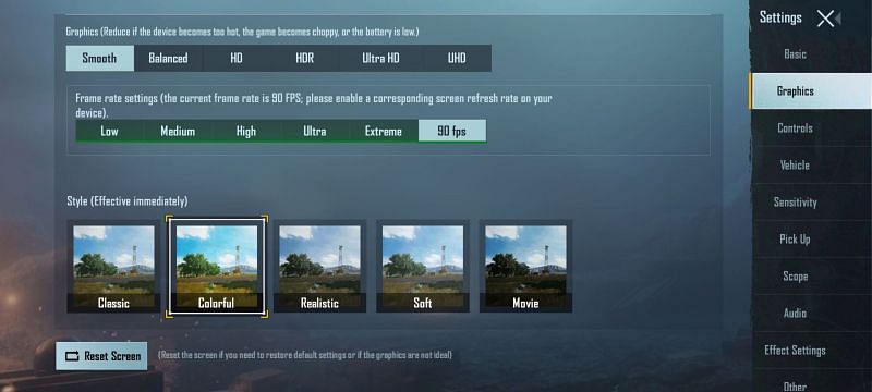 BGMI and PUBG Mobile Lite graphics