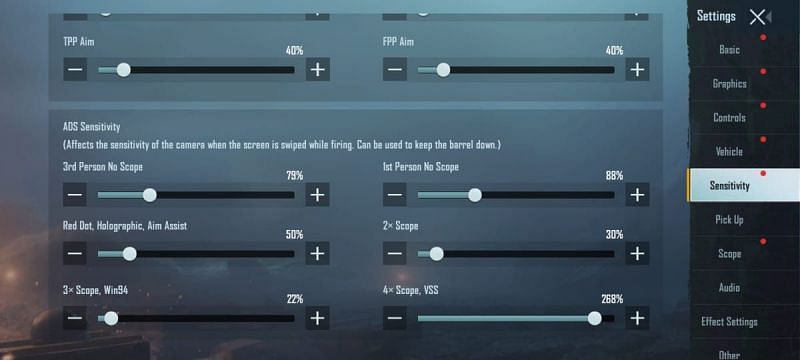 Aim Down Sight can enhance the accuracy (Image via BGMI)