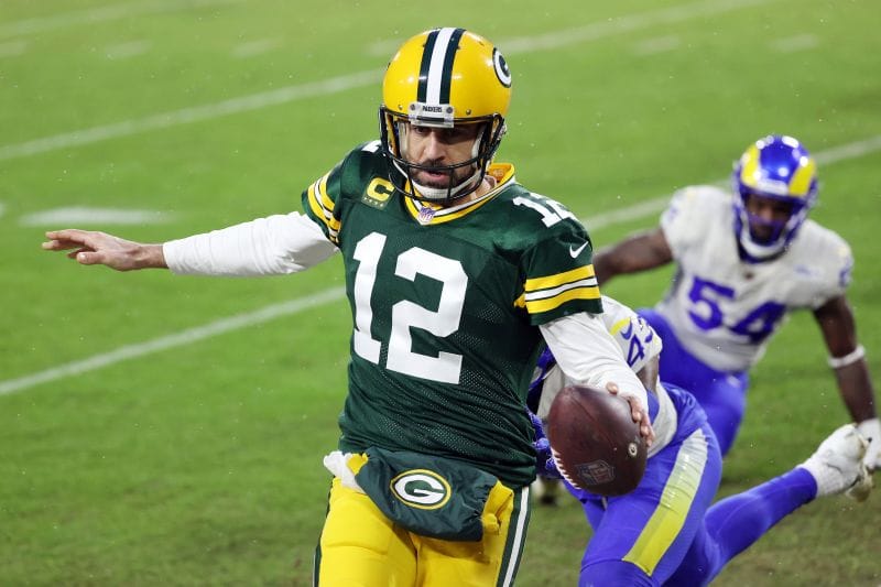 Aaron Rodgers Madden history Timeline of Packers QB's ranking over the years