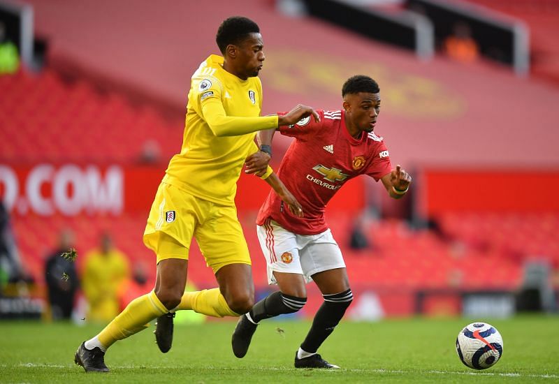 Amad Diallo in action for Manchester United