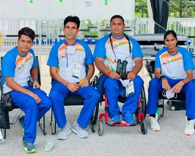 Paralympics 2021: Indian archery team start off preparations with their first training session in Tokyo
