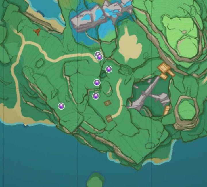 Top 10 Amethyst Lump locations in Genshin Impact