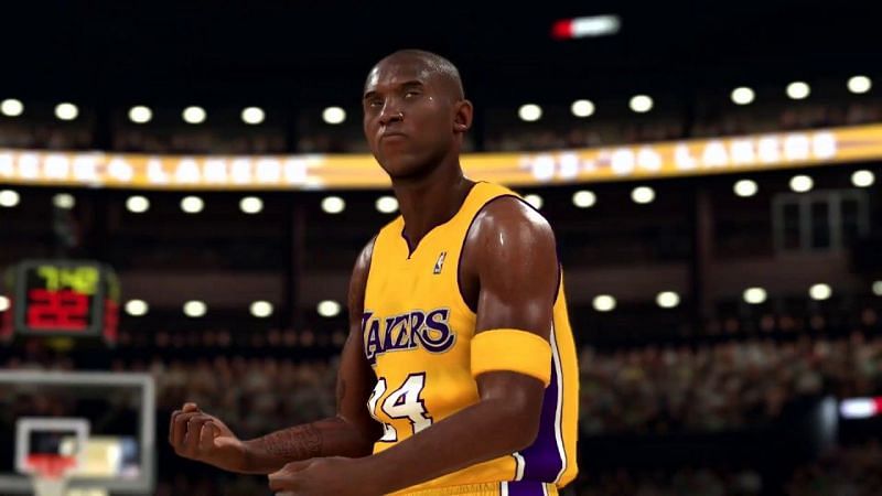 Kobe Bryant of the LA Lakers in NBA 2K20 [Source: NBA 2K]