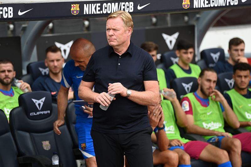 Barcelona manager Ronald Koeman. (Photo by David Ramos/Getty Images)