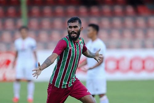 Birthday Boy Subhasish Bose had a good game and managed to get his name on the scoresheet.