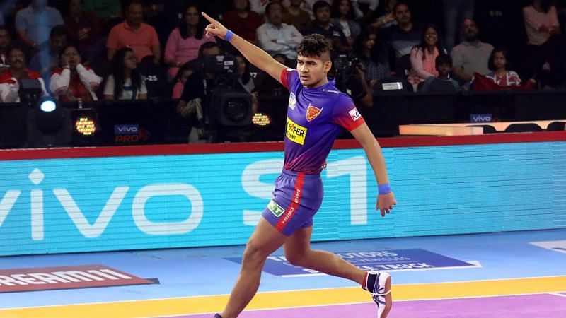 Dabang Delhi player Naveen Kumar (Image Courtesy: PKL)