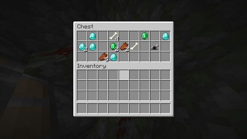 A loot chest full of diamonds (Image via Reddit)
