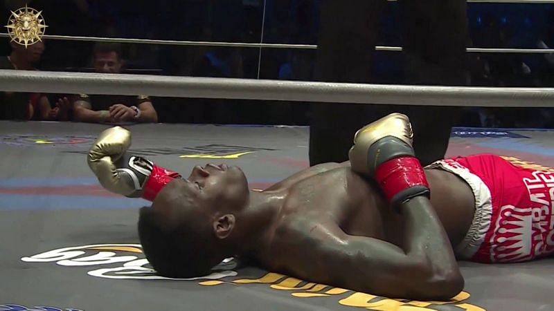 UFC middleweight king Israel Adesanya was brutally knocked out in a kickboxing bout [PC: YouTube]