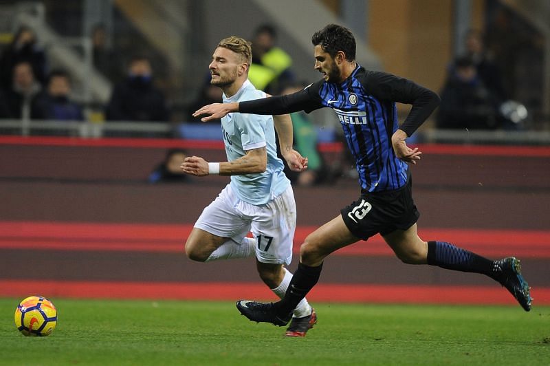 AndreaRanocchia in action for Inter Milan