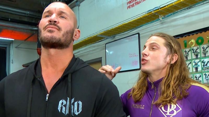 Riddle formed RK-Bro with Randy Orton