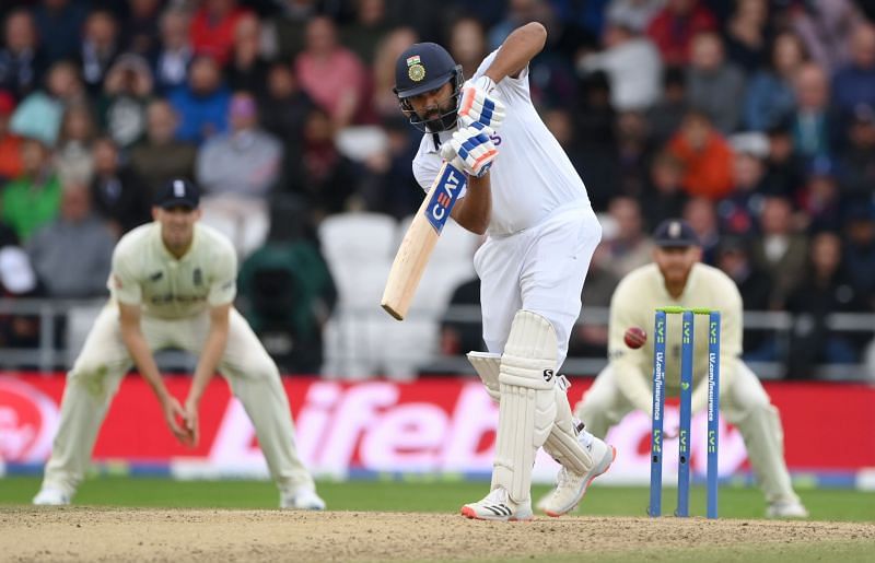 Rohit Sharma scored a half-century in India&#039;s second innings
