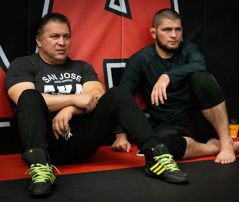 Javier Mendez (left) and Khabib Nurmagomedov (right) [Image credits: @khabib_nurmagomedov on Instagram]