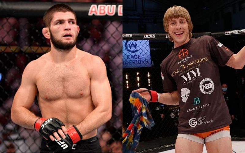 Khabib Nurmagomedov (left) and Paddy Pimblett (right) (*Images courtesy: Getty; Paddy Pimblett Instagram)