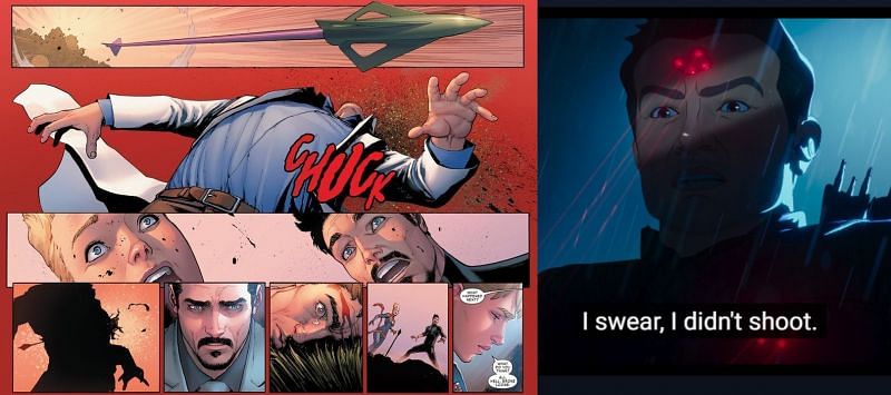 Hawkeye kills Hulk in Civil War II, and Hawkeye is framed for Thor&#039;s murder in Episode 3 (Image via Marvel)