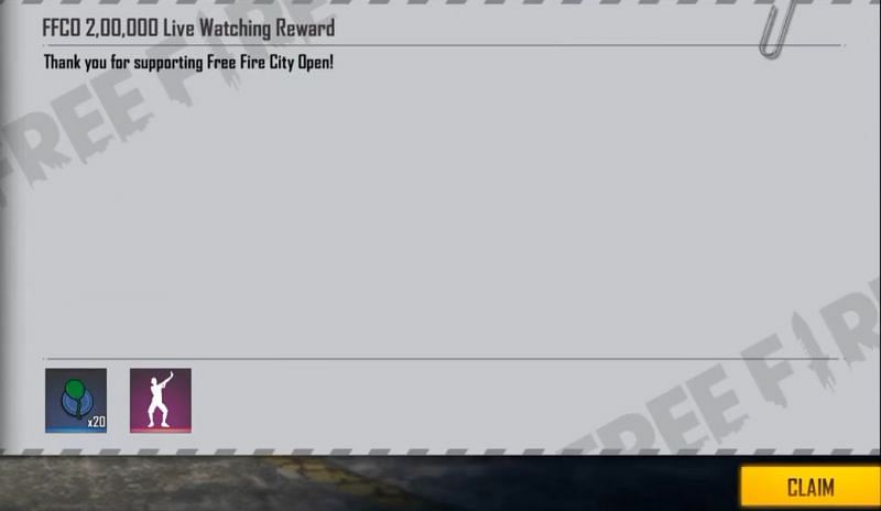 Shake It Up Emote was the reward of this redeem code (Image via Free Fire)