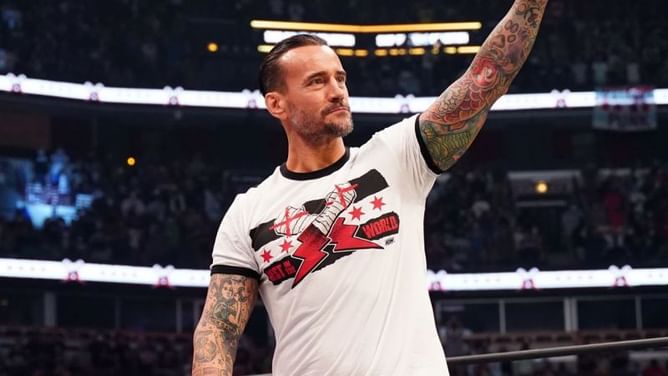 WATCH: CM Punk shares a special moment with top champion after AEW Rampage goes off the air