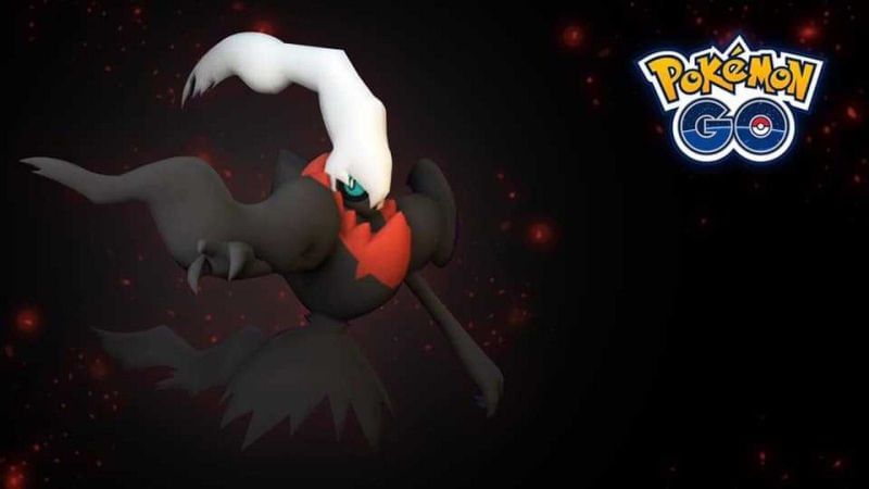 Darkrai in Pokemon GO. (Image via Niantic)