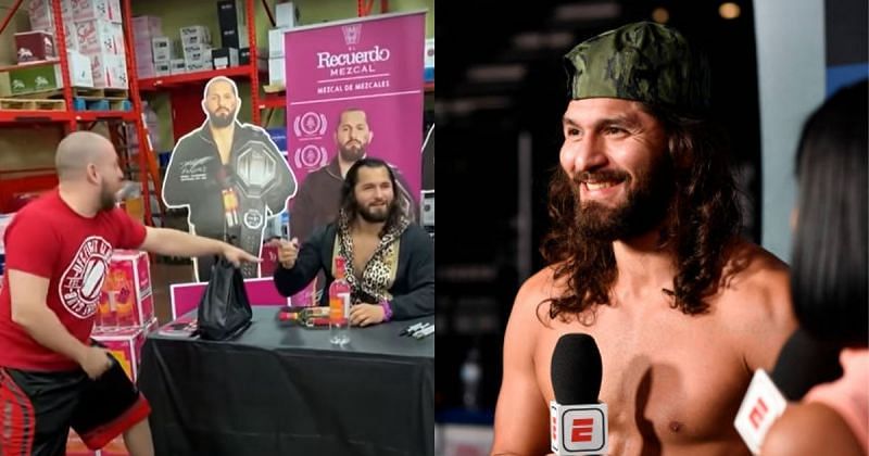 UFC superstar Jorge Masvidal [Images courtesy of UFC Tube on YouTube (left) and Getty (right)]