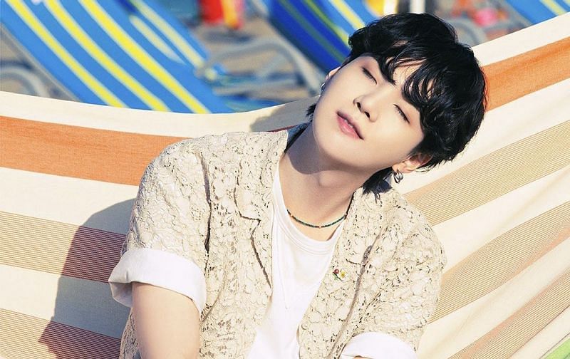 A promo still of BTS idol Suga (Image via Instagram)