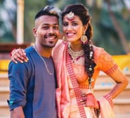 Hardik pandya with his sister-in-law Pankhuri Sharma Pandya