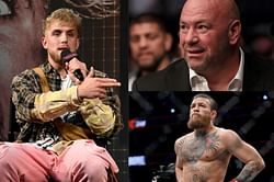 "I have given up life" - Jake Paul mocks Dana White and Conor McGregor in response to 'short shelf life' comment