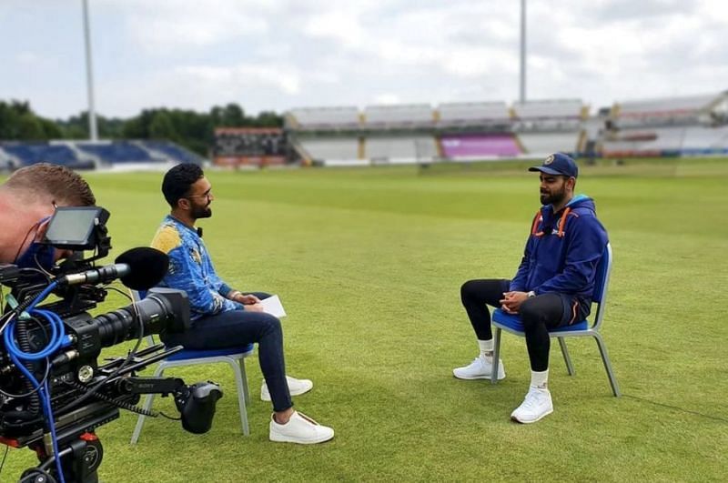 I sit down and think, what if my dad was here&quot; – Virat Kohli tells Dinesh  Karthik