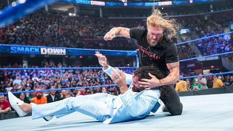 What happened between Seth Rollins and Edge in 2014?