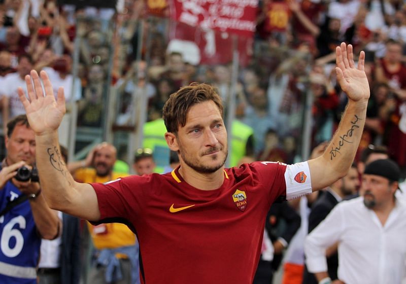 Totti made a whopping 785 appearances for Roma