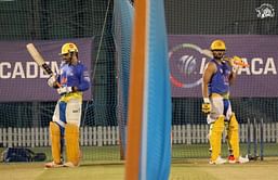 IPL 2021: [Watch] MS Dhoni, Suresh Raina play a wide range of shots as they gear up for UAE leg of the tournament