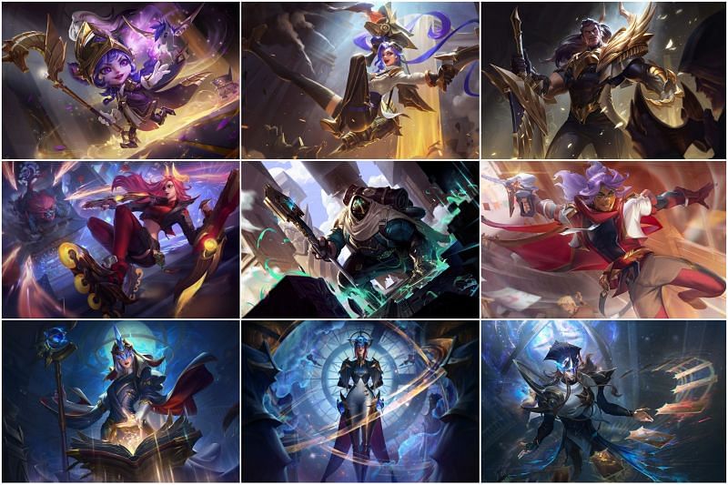 There are nine exclusive skins in Wild Rift as of August 26th, 2021 (Image via Riot Games - Wild Rift)