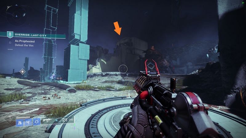 Friendly Vex location (Image via Destiny 2)