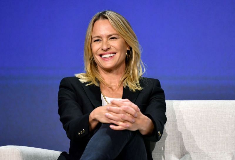 Robin Wright is enjoying a vacation with her husband and daughter at St. Tropez (Image via Getty Images)