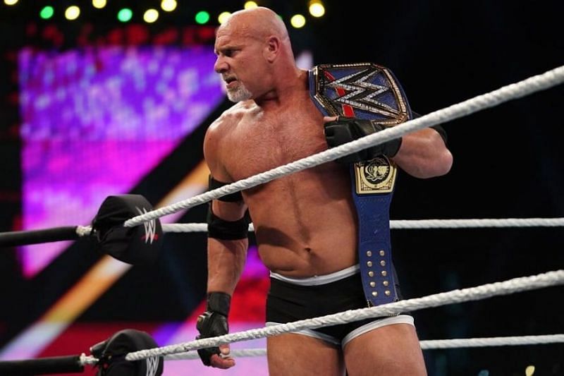 Goldberg in his second Universal title reign