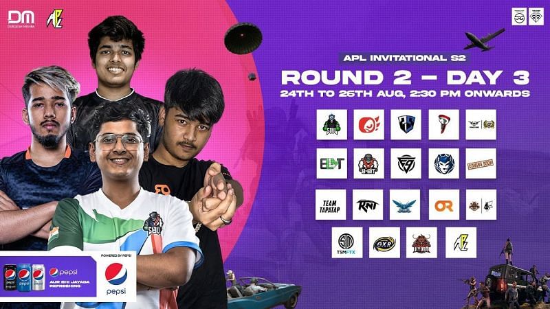 TSM win BGMI Apl Invitational season 2 round 2 (Image via Apl Esports)