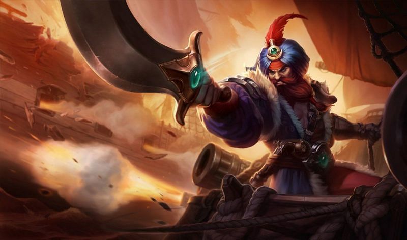 Gangplank&#039;s winrate in Platinum and above marks one of the lowest figures in League of Legends season 11 (Image via Riot Games)