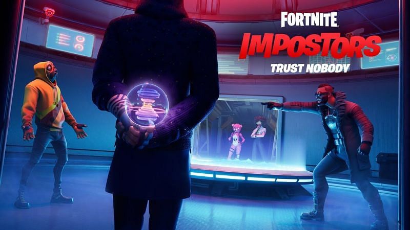 Fortnite&#039;s new Impostor Mode has been drawing criticism for being too similar to Among Us (Image via Epic Games)