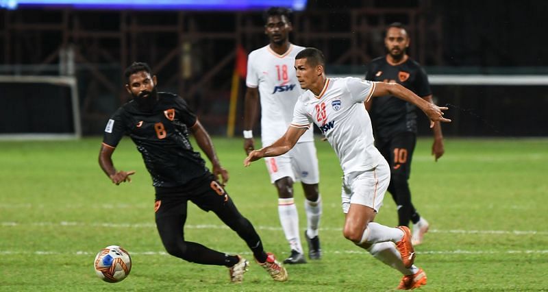 Bengaluru FC advanced to Group E with a 1-0 win over Club Eagles in the play-off. (Image: AFC)