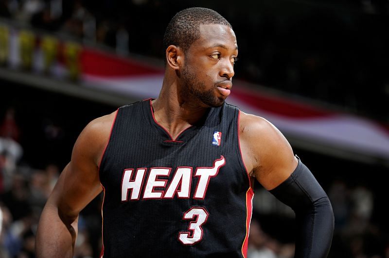 Dwyane Wade #3 of the Miami Heat